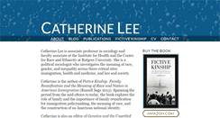 Desktop Screenshot of catherineylee.com